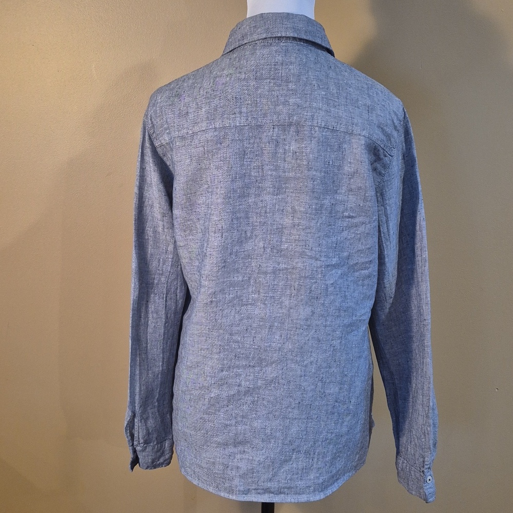 GERRY WEBER Women's 100% Linen Button Down Shirt - Picture 4 of 16